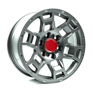 OE+ – TT01S – Gunmetal – 17″x8″ 15mm – All weather Wheels – TT01S17080156139GM